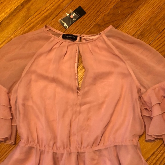 Pink Ruffle Top - Picture 2 of 3